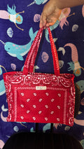 Red Bandana Tote Bag - Rock Your Style!