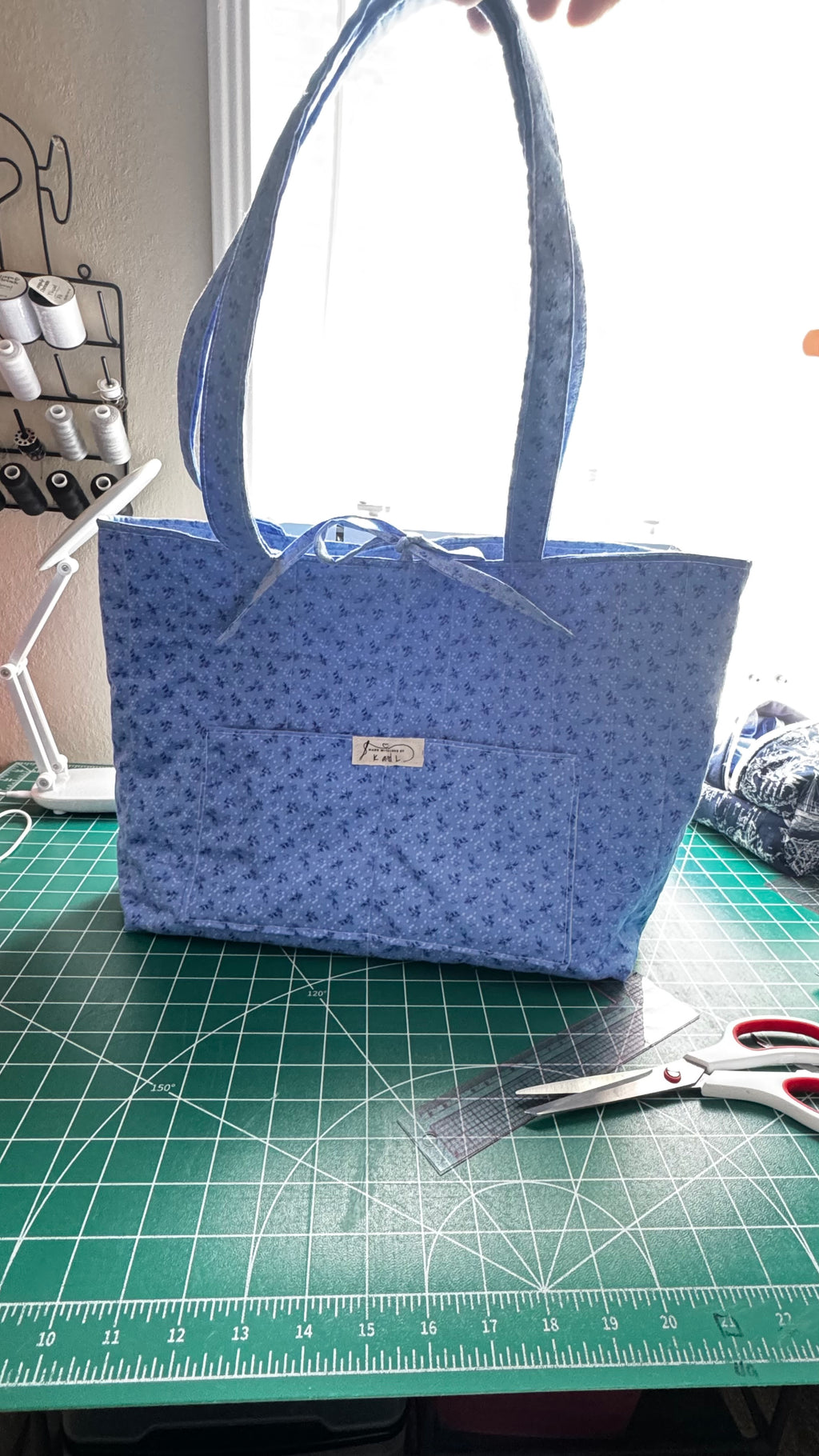 Tote-ally Awesome Blue Bag !