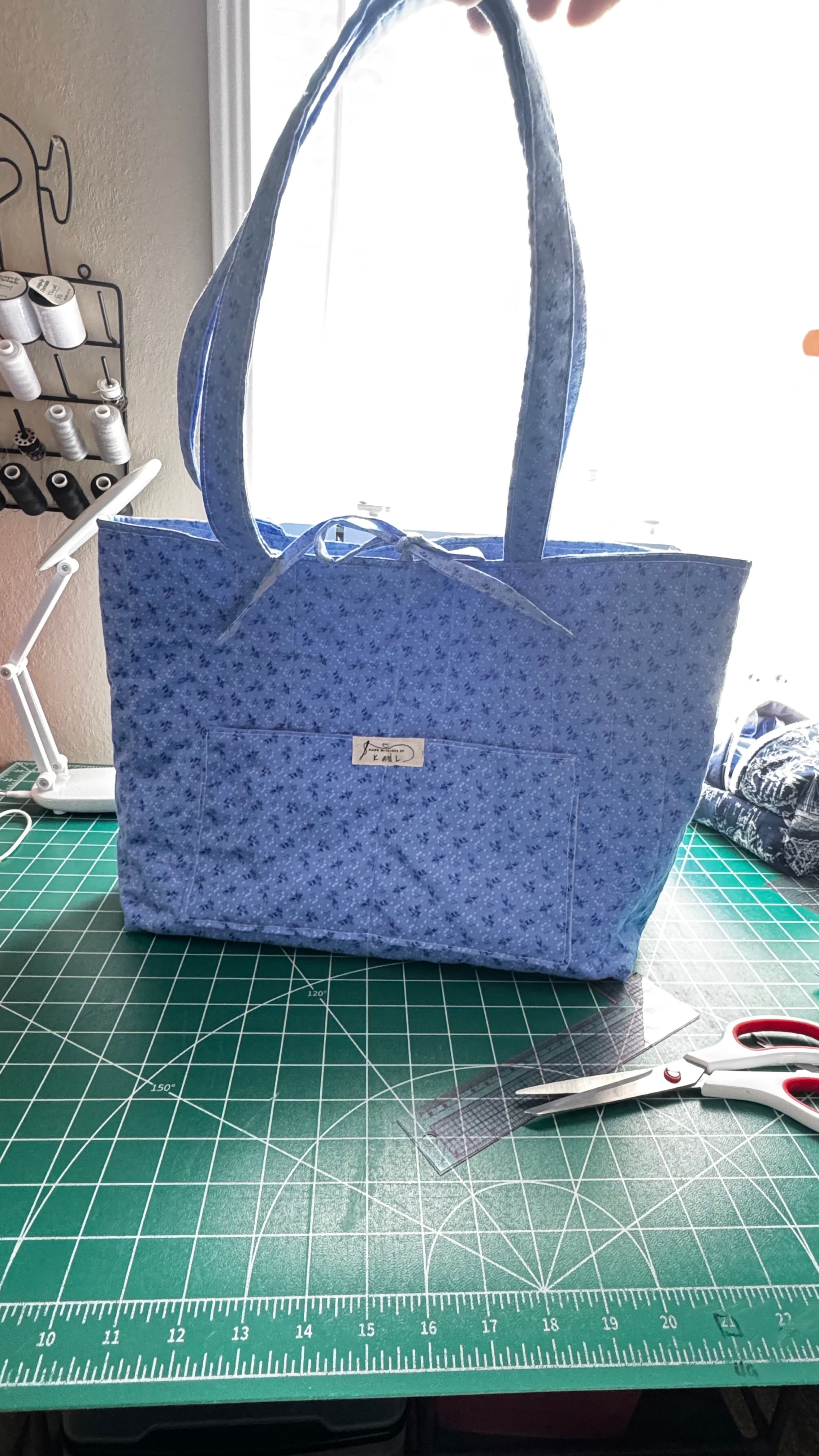 Tote-ally Awesome Blue Bag !
