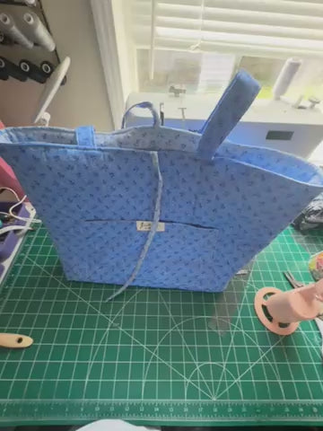Tote-ally Awesome Blue Bag !