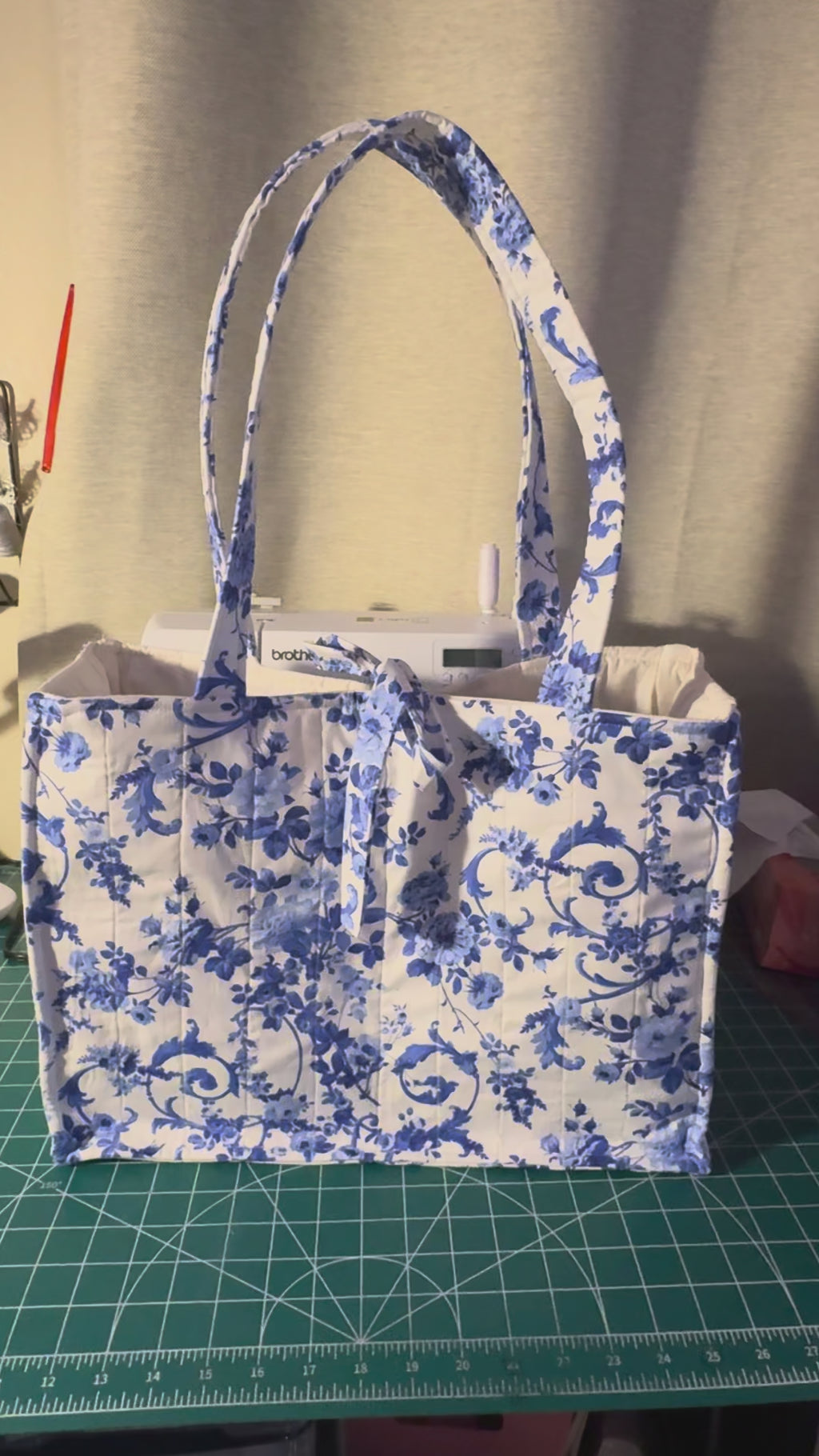 Bloomin' Blue Bag
